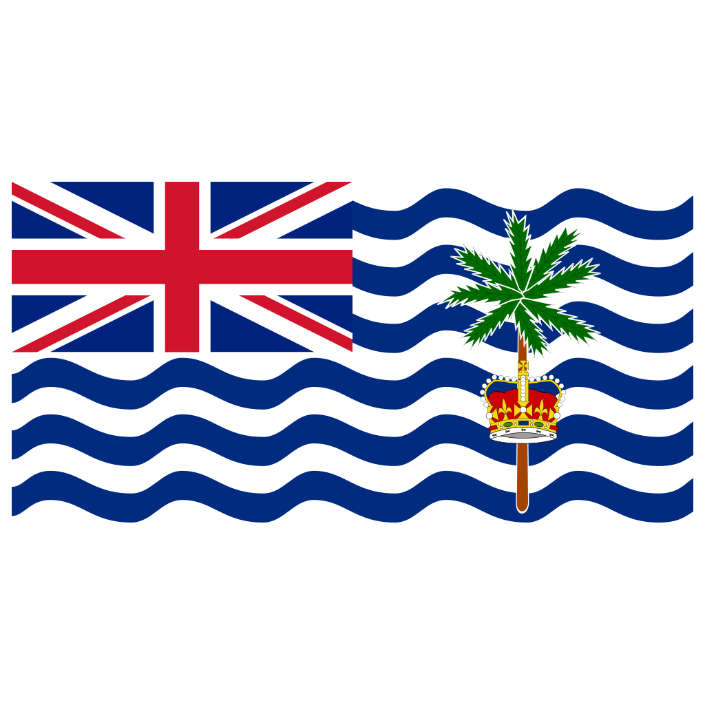 British Indian Ocean Territory Flag Logo PNG