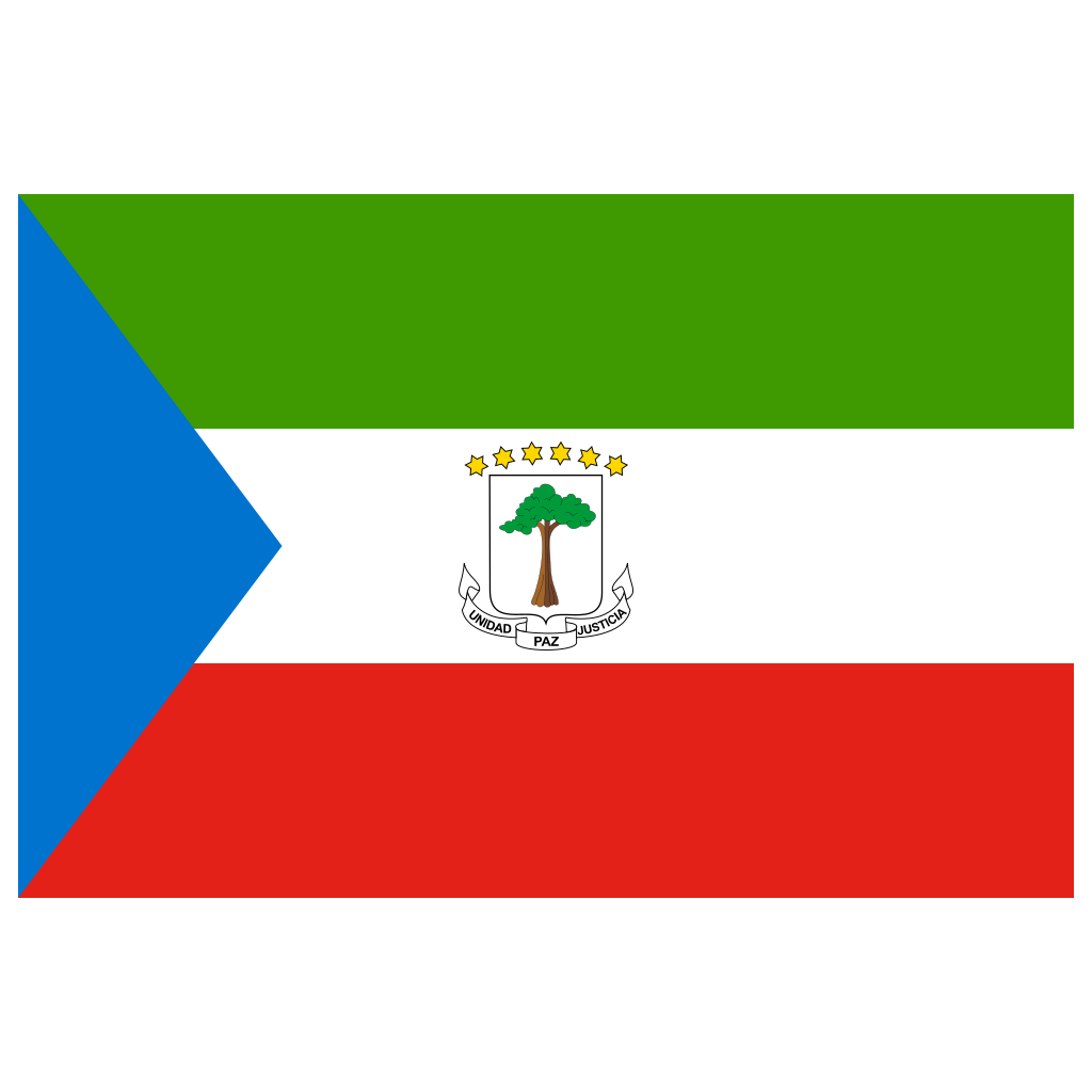 Equatorial Guinea Flag Logo PNG