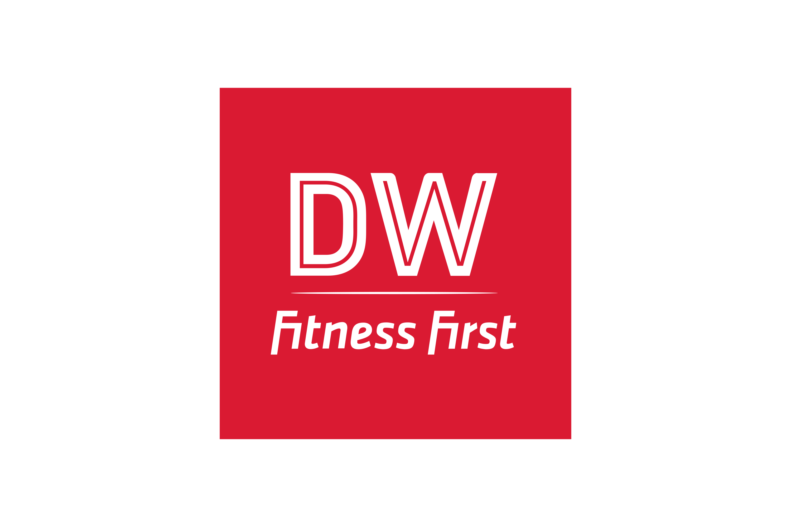 DW Sports Fitness Logo PNG